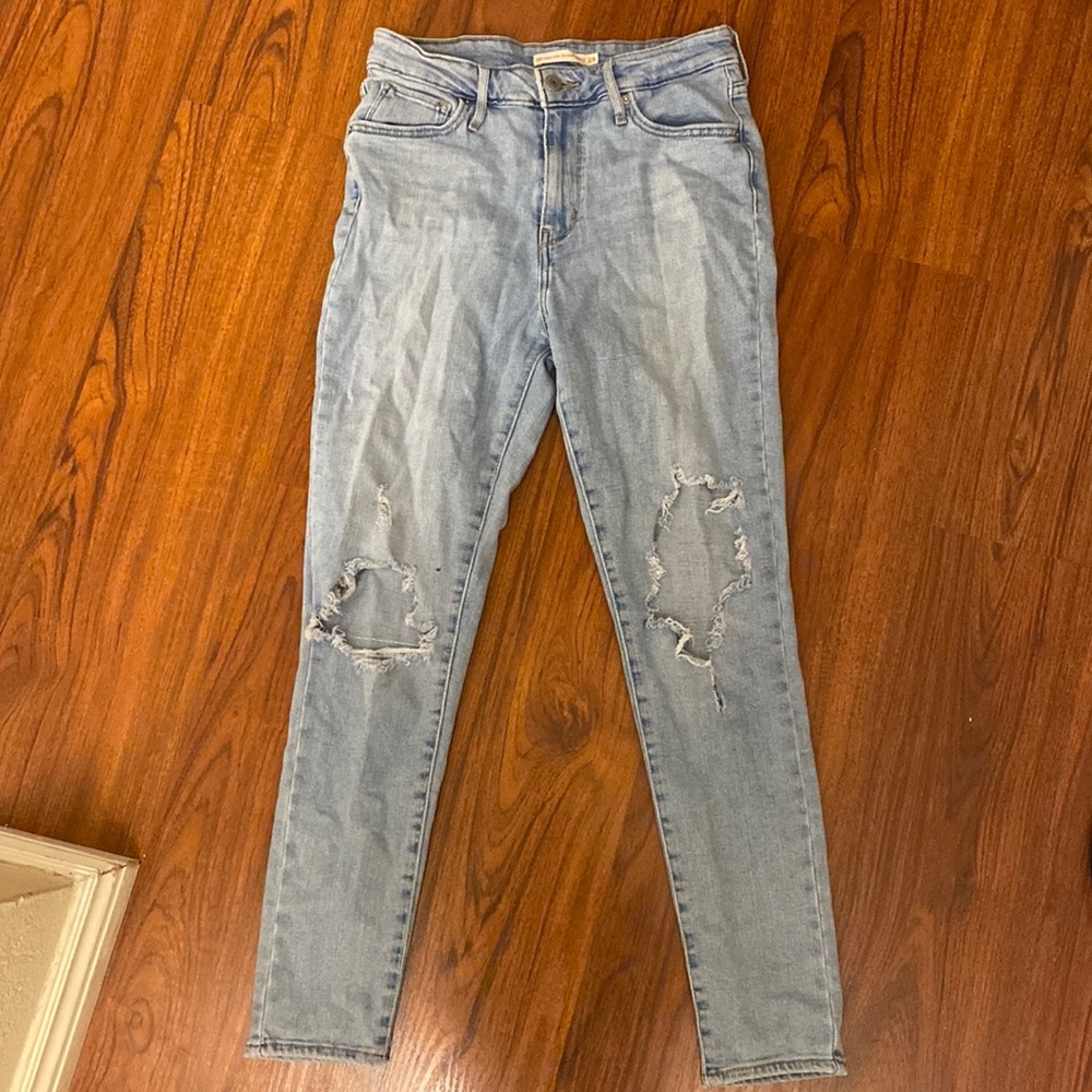 Levi’s 721 high rise, skinny ankle jeans, size 29 - Picture 3 of 5